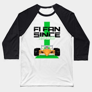 F1 Fan Since 1950 Racing Baseball T-Shirt